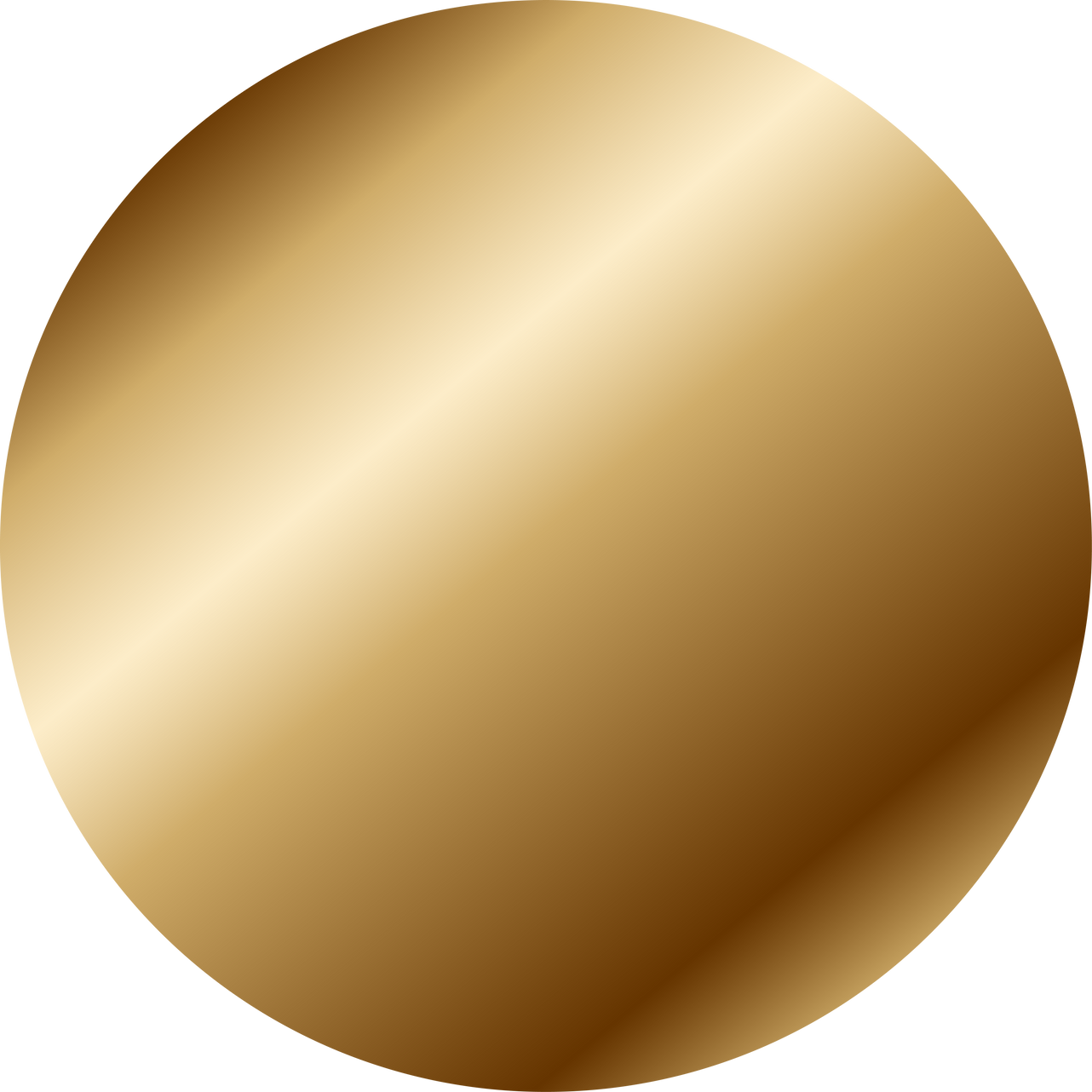 Gold Circle Frame Gradient